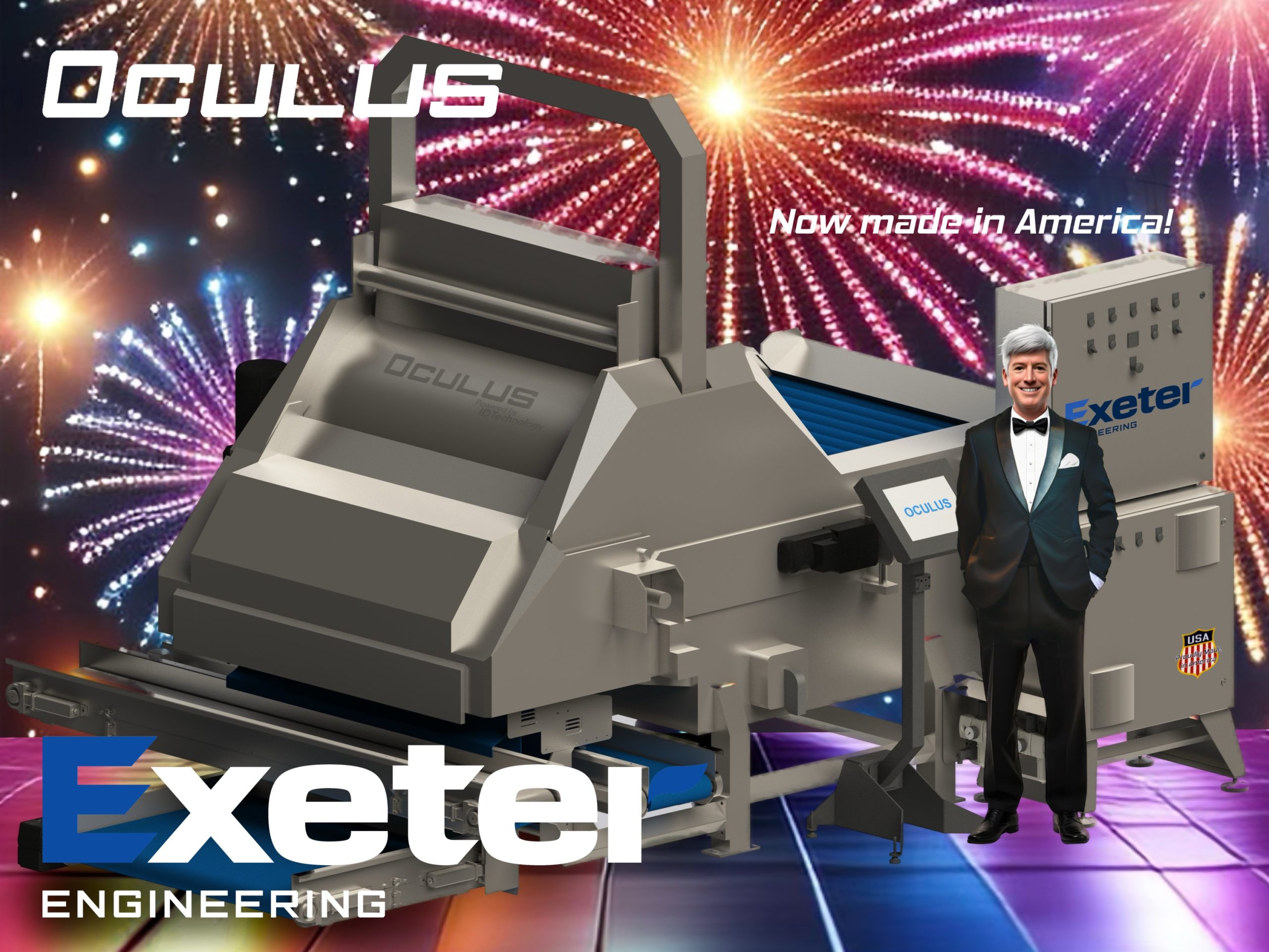 a compact optical sorter for potatoes, Oculus perfectly combines precision imaging with AI-powered grading to deliver consistent performance in a small footprint